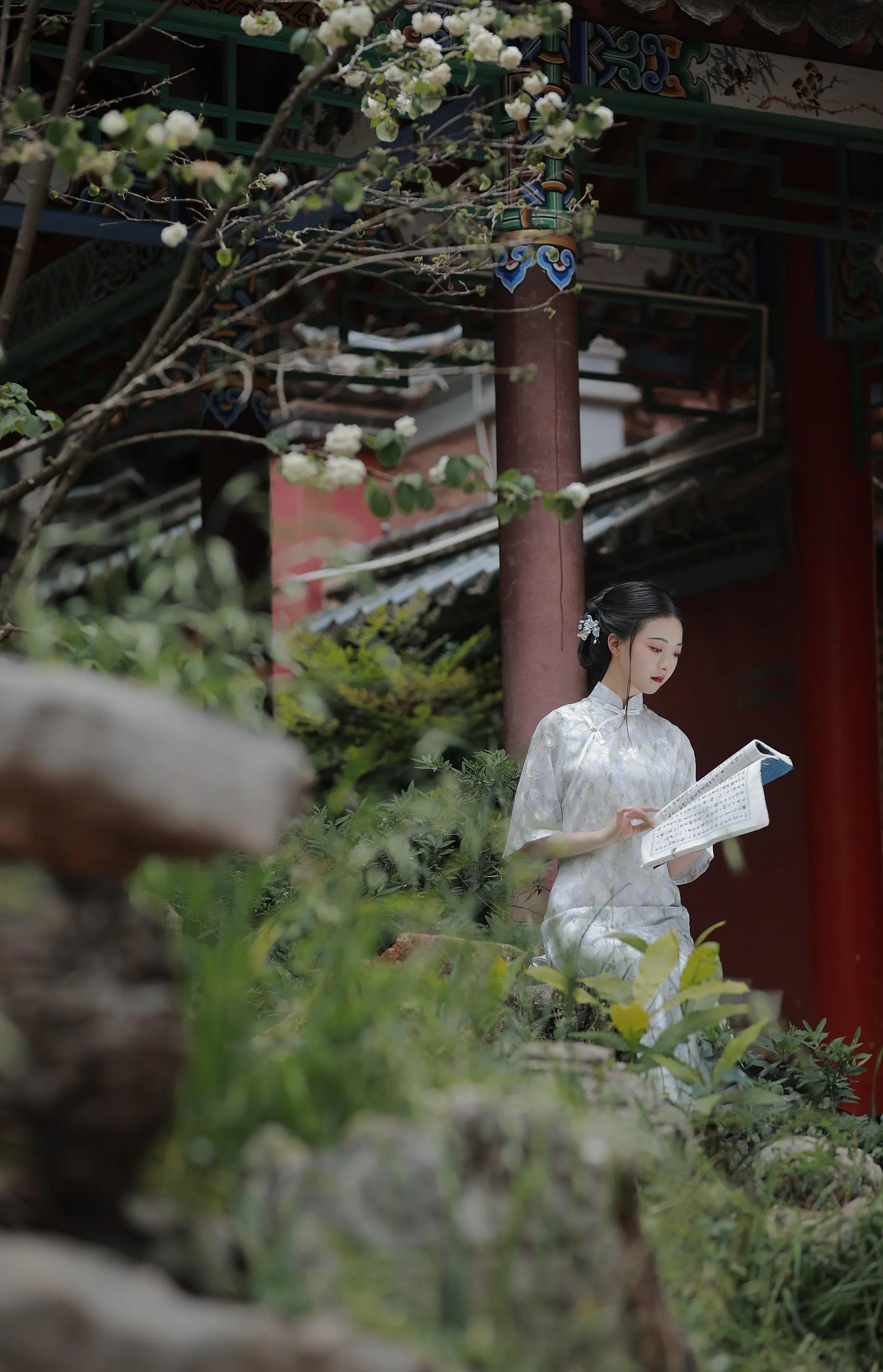 [艺图语] 2022.06.13 白茶清欢无别事 YunFleur [31P]插图8